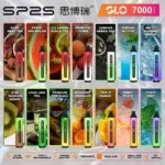 思博瑞SP2S-GLO-7000口拋棄式電子煙-口味推薦